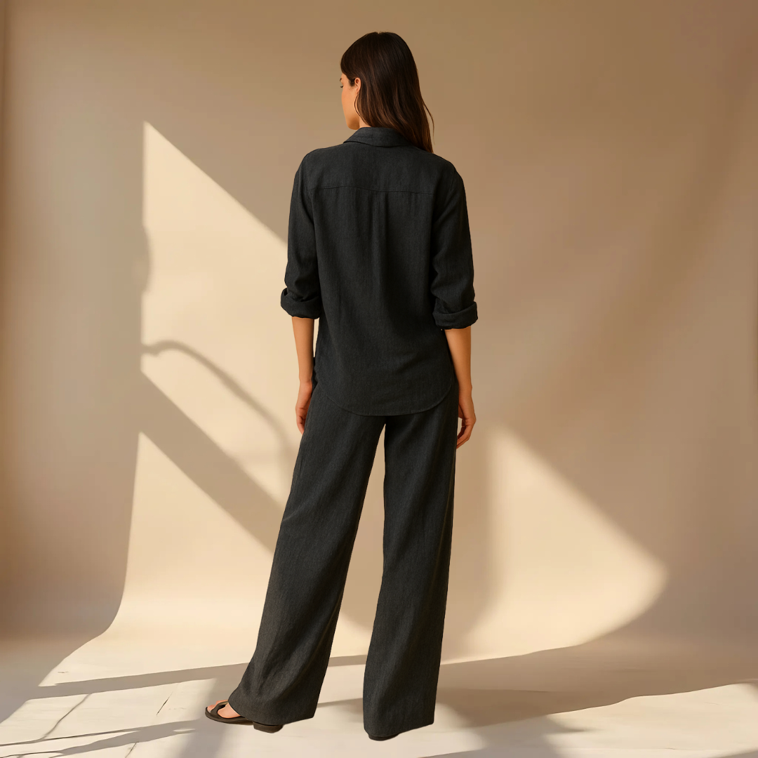 Ashley Shirt And Pants 2-Piece Set