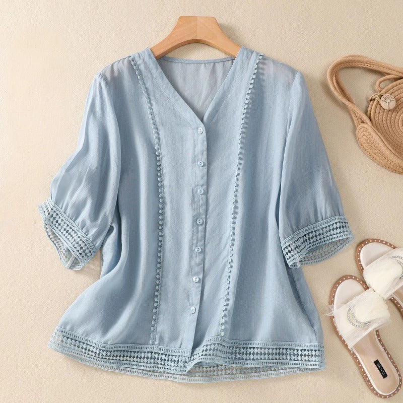 Ivy | Linen Blouse