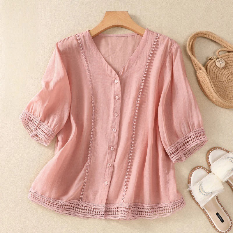 Ivy | Linen Blouse