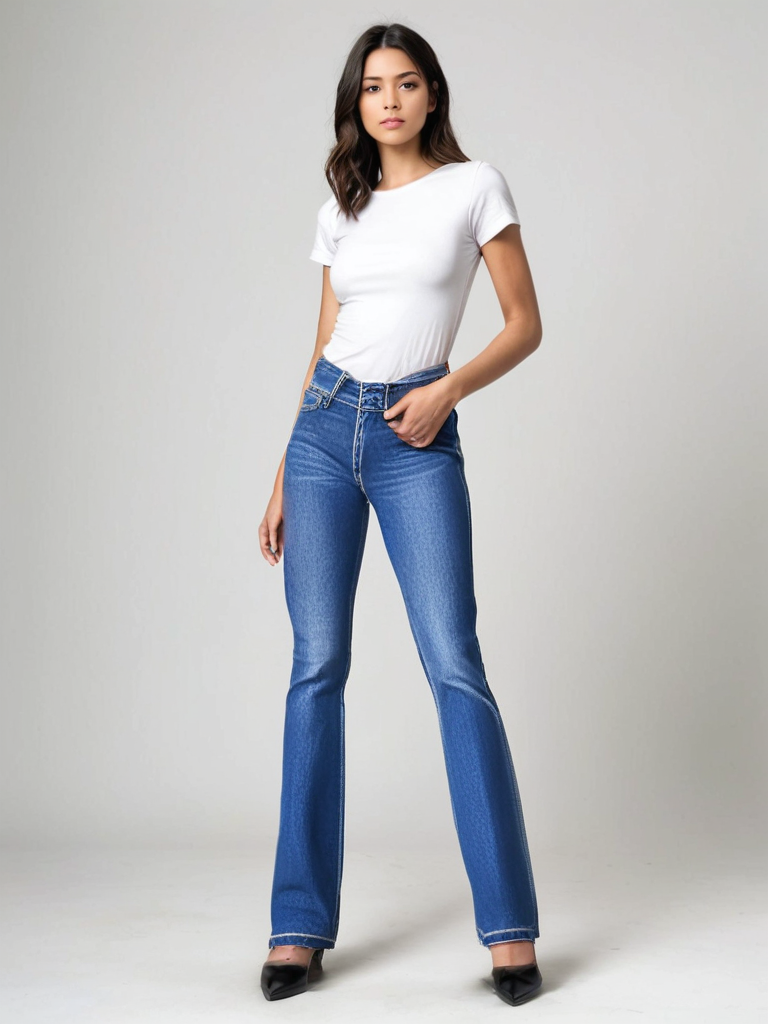 High Waisted Jeans