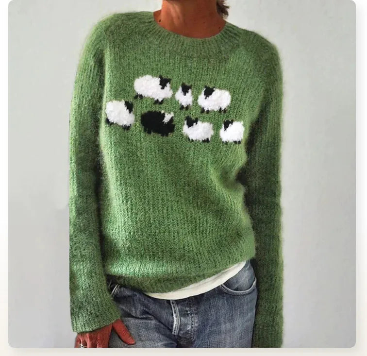 Olivia | Retro Autumn Sweater