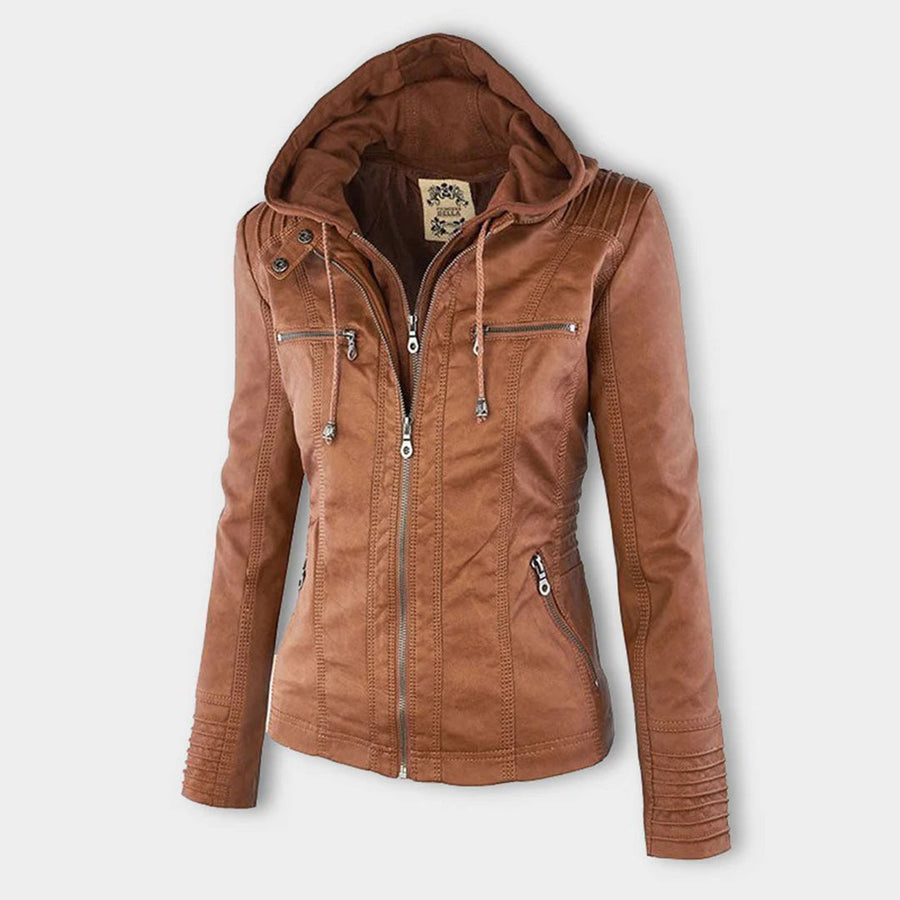 Jill | Waterproof Leather Jacket