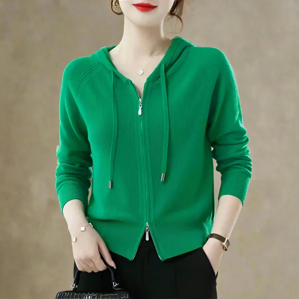 Vicki | Loft Knit Hoodie