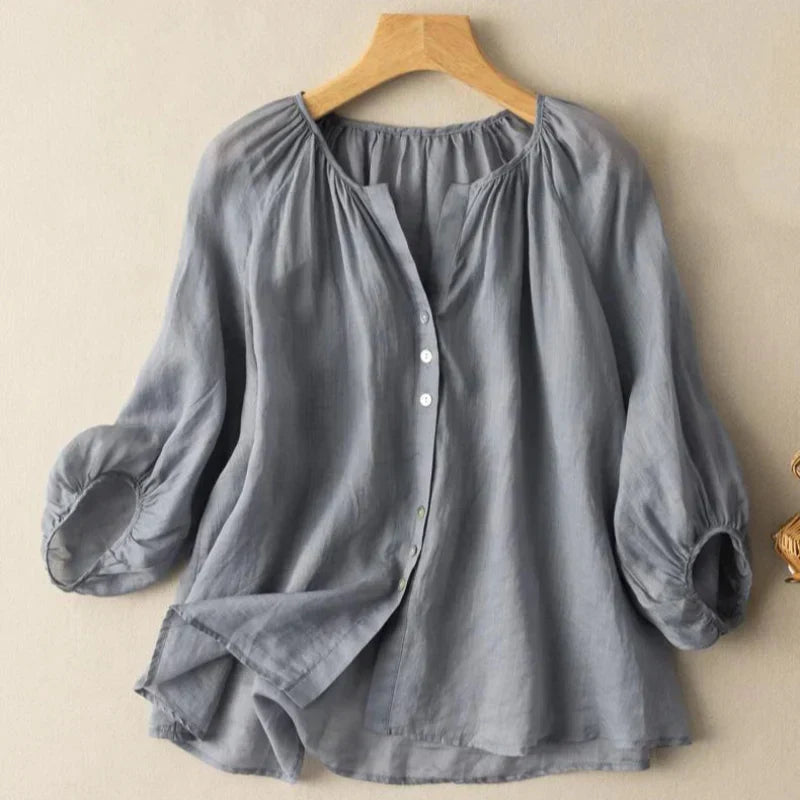 Alina | Linen Blouse