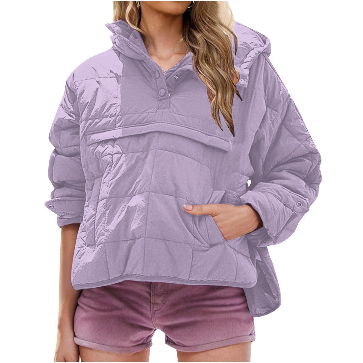 Elowen | Oversized Hooded Puffer Jacket