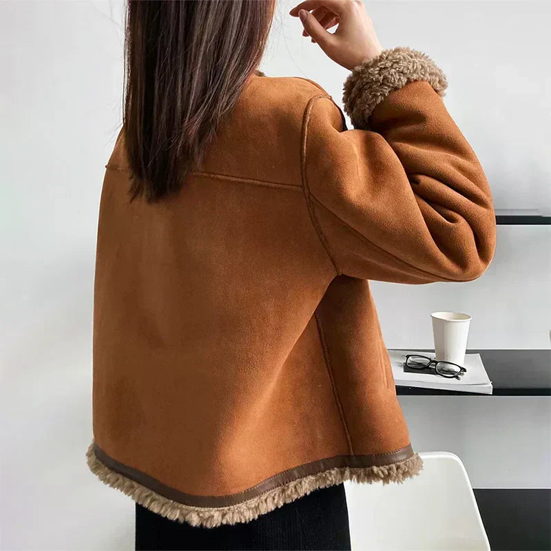 Aubrielle | Shearling-Lined Jacket