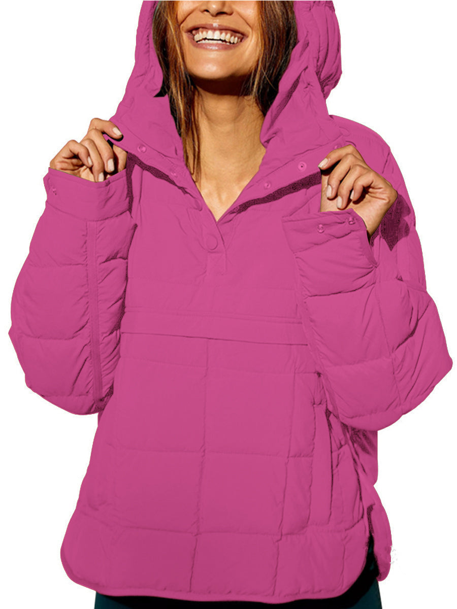 Elowen | Oversized Hooded Puffer Jacket