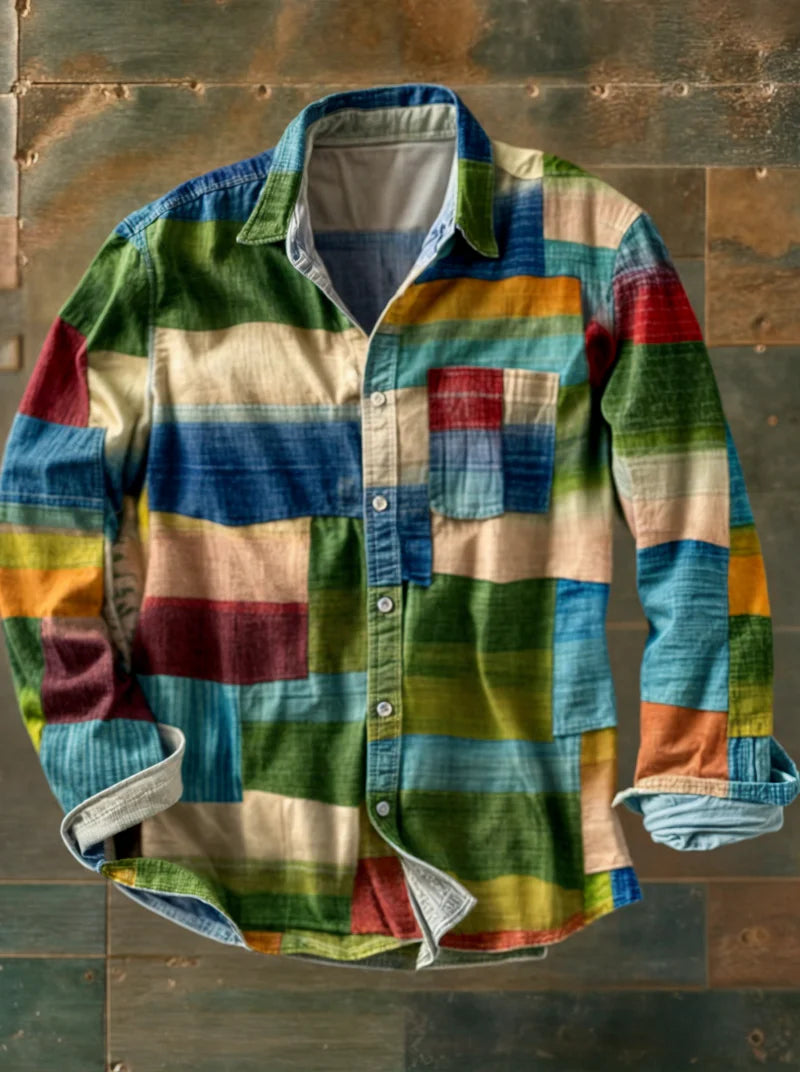 Quinn | Unisex Rainbow Color Shirt