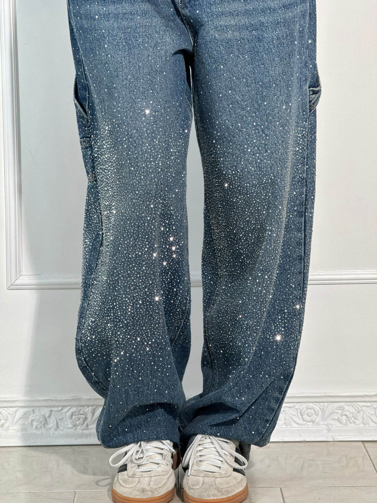 Hadley - Embellished Carpenter Jeans
