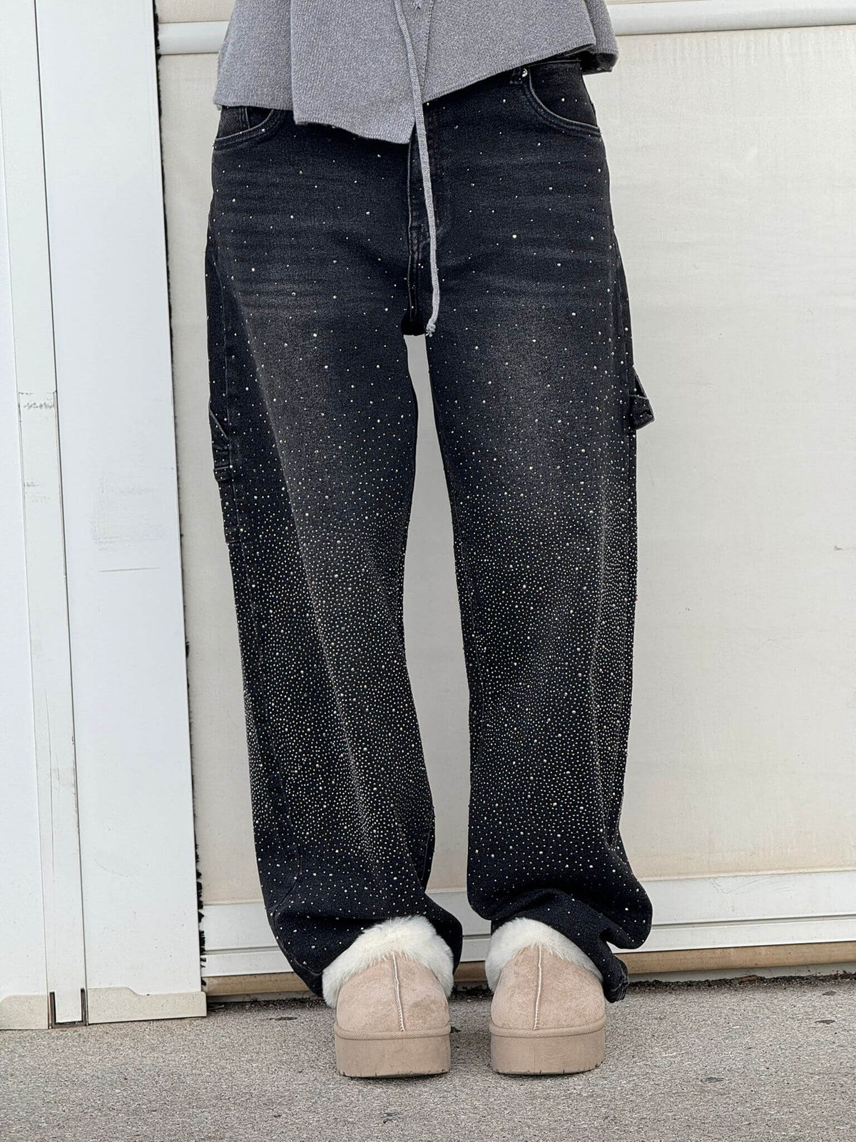 Hadley - Embellished Carpenter Jeans