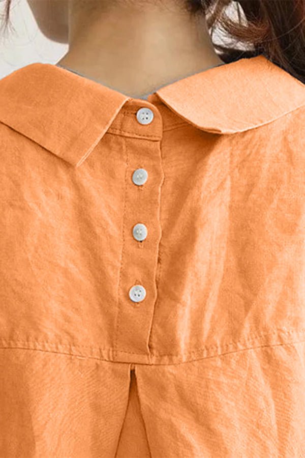 Evie | Oversized Linen Shirt
