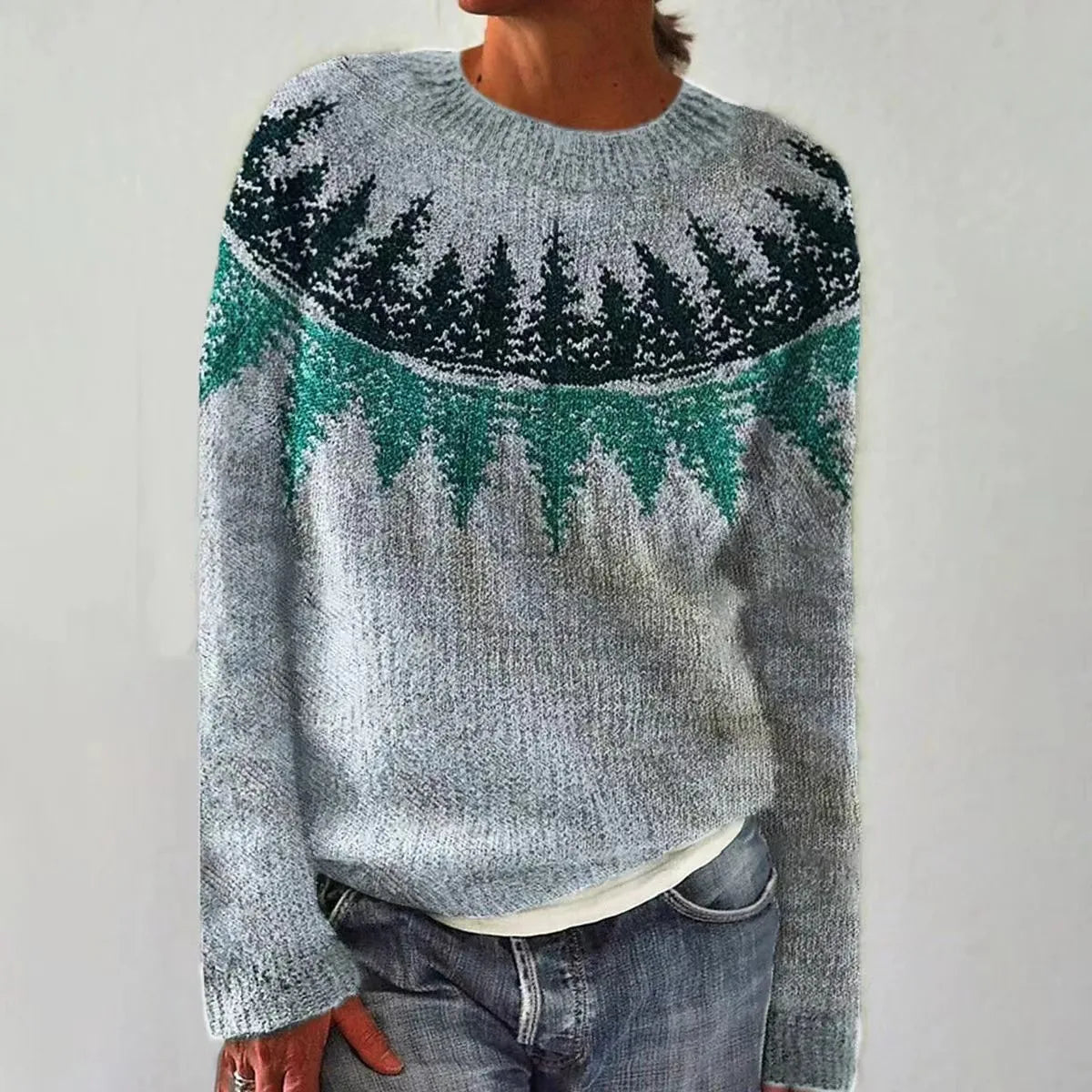 Olivia | Retro Autumn Sweater