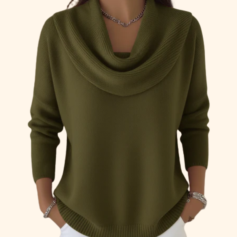 Madeline | Versatile collared sweater